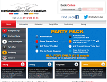 Tablet Screenshot of nottinghamdogs.com